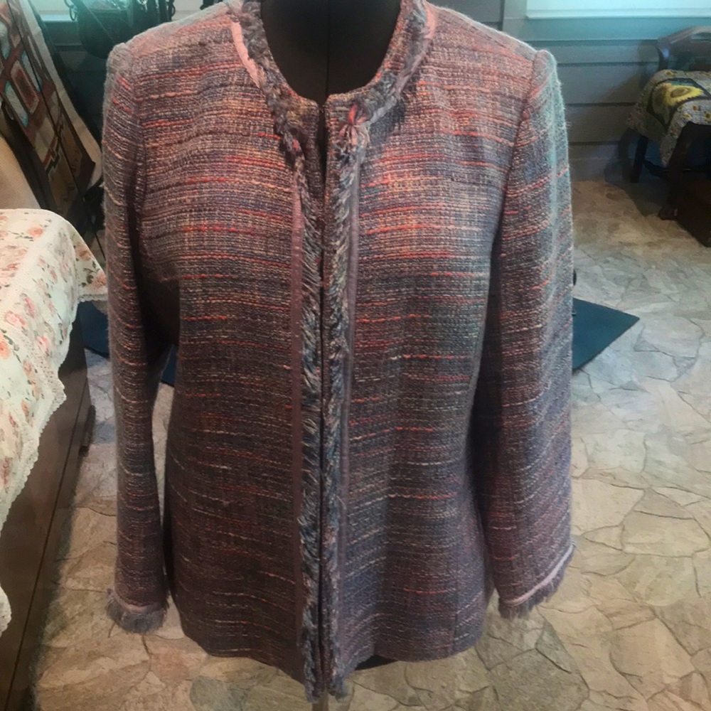 Avenue Colorful Jacket Size 14/16